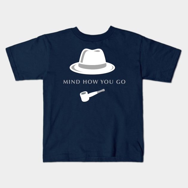 Mind How You Go - Fred Thursday (Endeavour) Kids T-Shirt by jrotem